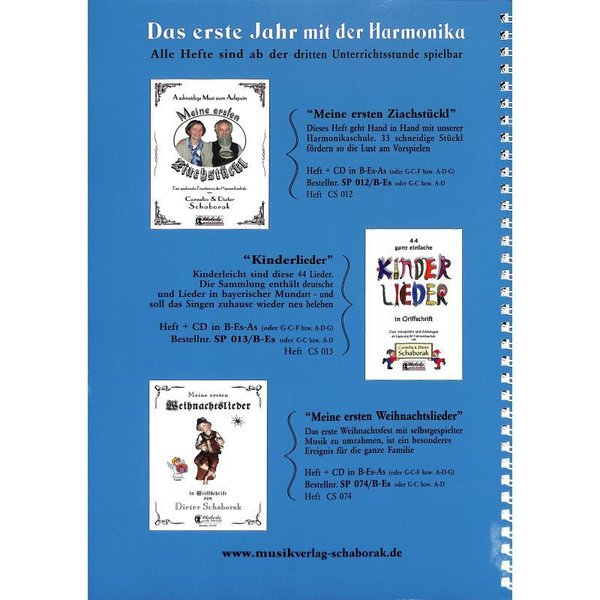 Harmonika Schule - Steirische Handharmonika Schaborak
