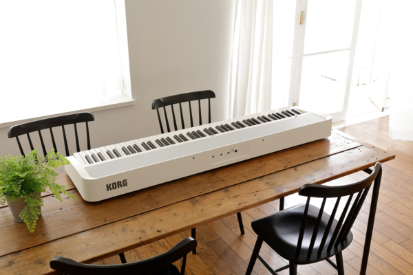 KORG B2 WH E-Piano Digitalpiano mit 88 Tasten