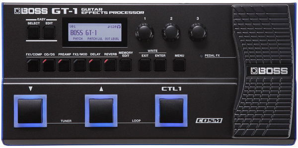 Boss GT-1 Guitar Multi-FX Pedal Multieffektgerät für E-Gitarre
