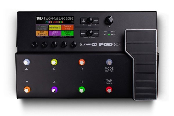 Line6 Pod GO Multi-Effektpedal für E-Gitarre