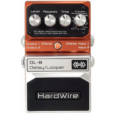 Digitech HardWire DL-8 Delay / Looper Gitarreneffekt